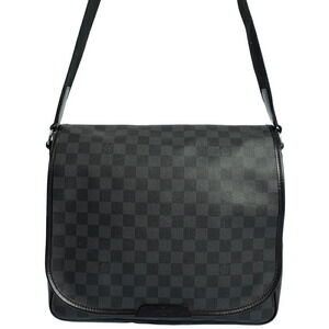 Louis Vuitton Damier Graphite Black Daniel Shoulder Bag